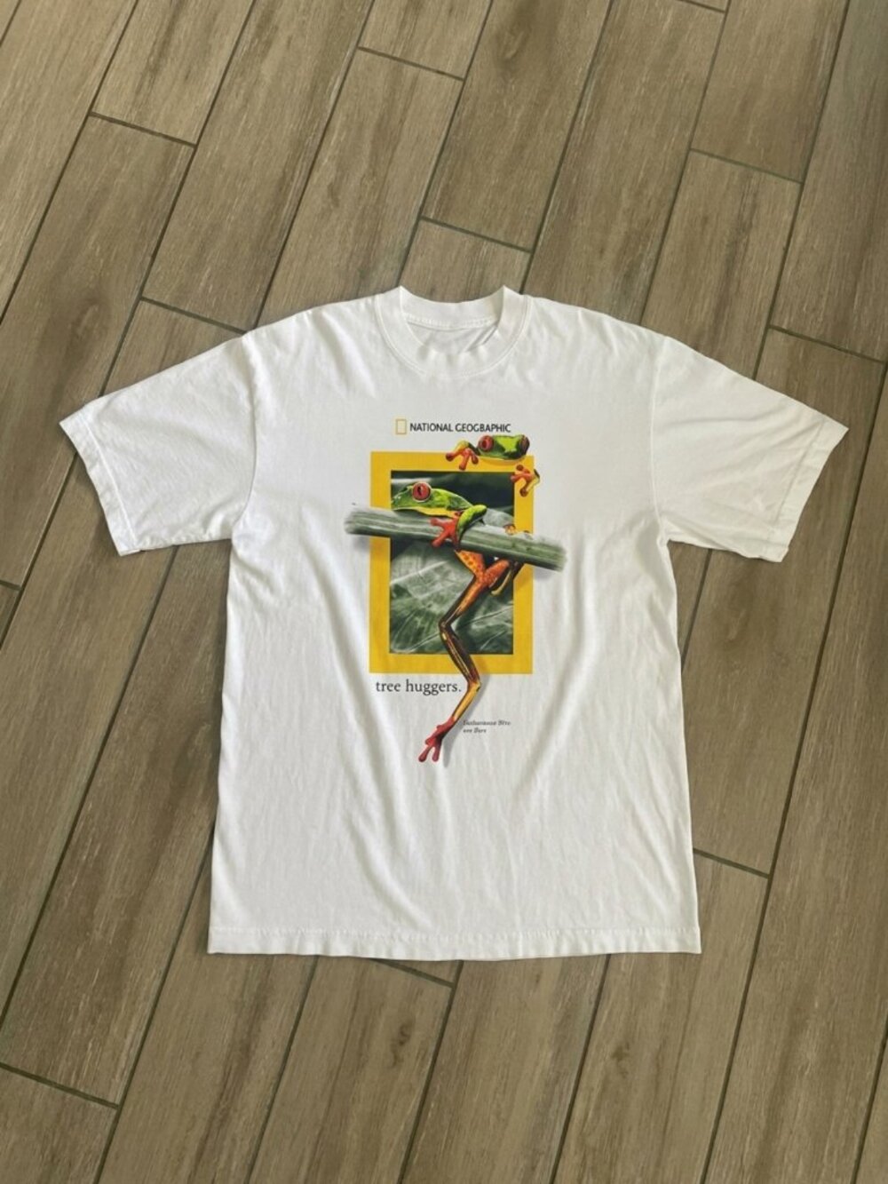 National Geographic Tree Huggers T Shirt Tee Reprint